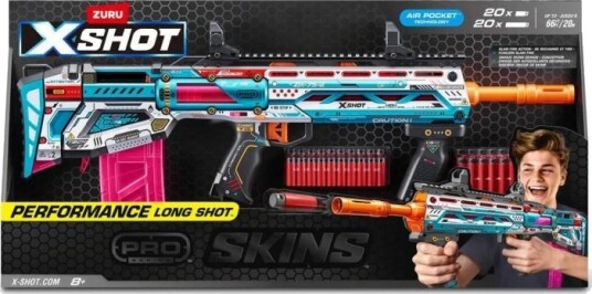 X Shot Skins Pro Series   Longshot Blaster 40 dartpiler 36600