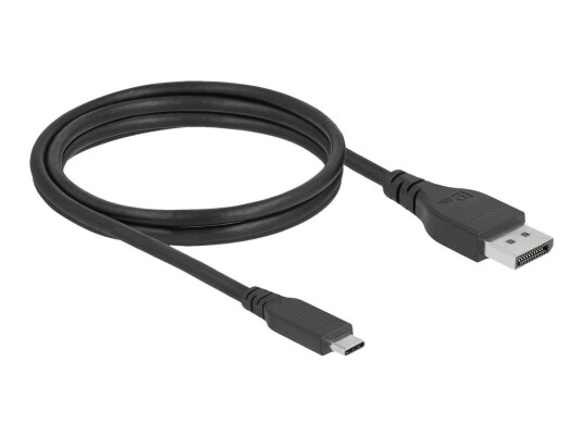 Delock videoadapterkabel - 24 pin USB-C til DisplayPort - 1 m