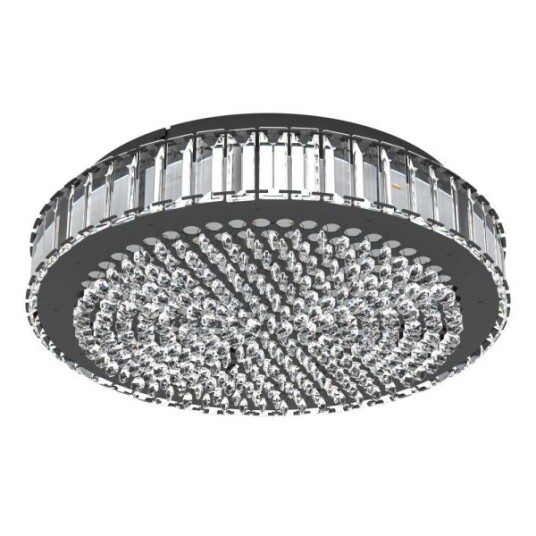 Ms Belysning Balparda Taklampe 23w Ø41cm Sort/Krystall