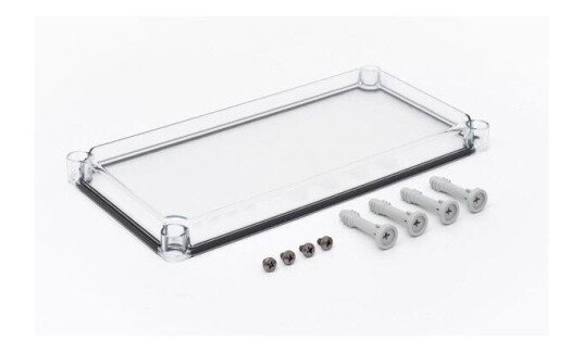 FIBOX Cover ekm30-t transparant 380x190x30 FIBOX Cover ekm30-t transparant 380x190x30