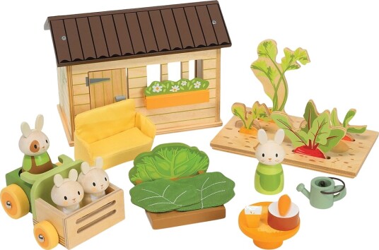 Tender Leaf Bunny Carrot Cabin Beige