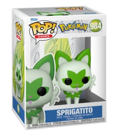 Funko Pop! Pokemon Sprigatito Vinylfigur Funko Pop! Pokemon Sprigatito Vinylfigur