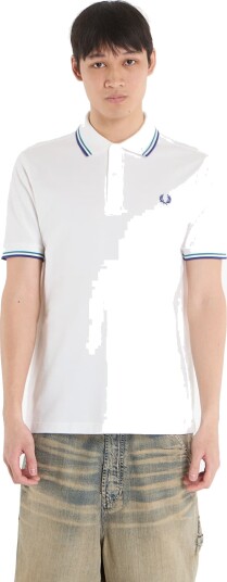 Fred Perry Twin Tipped Fp Shirt White M