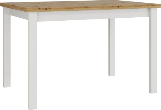 Ericka Spisebord 120 cm Rektangulær - Hvit/Brun
