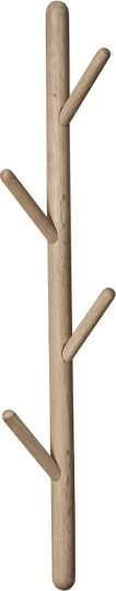 Lene Bjerre Ellie Coat Rack 17X10X75 Cm. Natural Oiled Brown 17X 75X 10CM