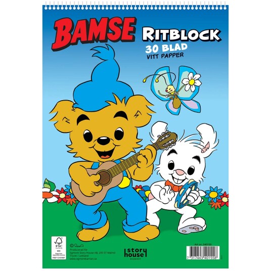 Kärnan Tegneblokk Bamse