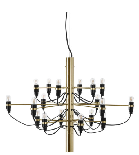 Flos - 2097/18 Sarfatti Led, Mässing - Lysekroner - Gino Sarfatti - Gull