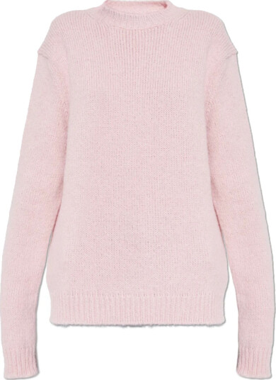 Jil Sander Dame Strikkevarer Rosa 2XS,