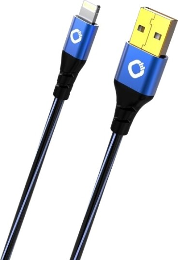 Oehlbach D1c9321 0,5 M Usb A Lightning Usb 2.0 0,48 Gbit/Sek Svart Blå