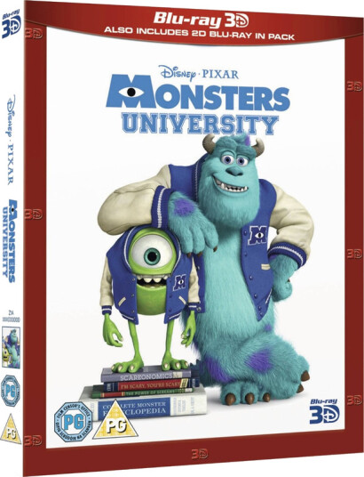 Monsters University 2013 / Monsteruniversitetet Bluray
