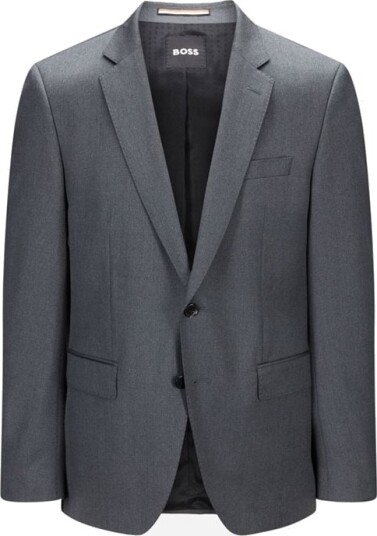 BOSS Huge Suit Jacket - Dark Grey BOSS Huge Suit Jacket - Dark Grey