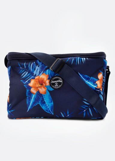 Blount & Pool Tropical Cool Bag Navy Orange Flower Onesize Herre Blount & Pool Tropical Cool Bag Navy Orange Flower Onesize Herre