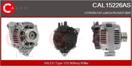 Dynamo CASCO CAL15226AS