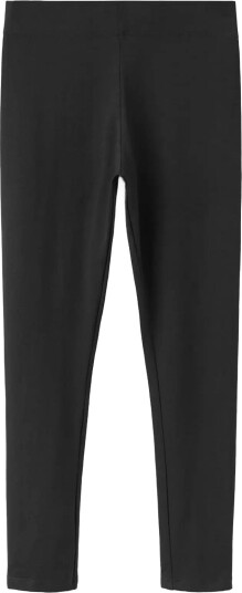 Mango Cotton Leggings Black 8