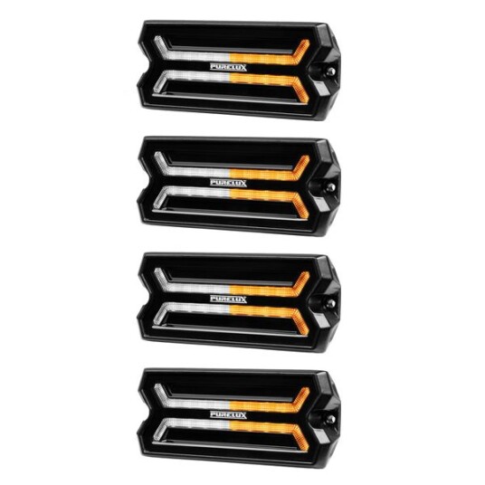 Blinklys / Posisjonslys PURELUX Panther Core X 12/24V / 20W / 105 mm 4 stk