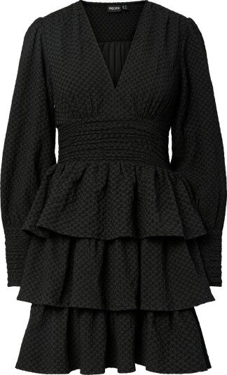 Pieces Monika Long Sleeve Short Dress Sort XS