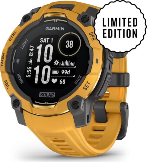 Garmin Instinct 3 Solar 45mm Sunburst Gray Garmin Instinct 3 Solar 45mm Sunburst Gray
