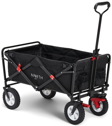 North 13.5 Light Tralle Med Bremse, Black North 13.5 Light Tralle Med Bremse, Black