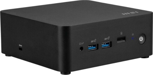 Msi Cubi Nuc Ai 1Umg 006Eu - Mini-Pc Core Ultra 5 125H / Inntil 4.5 Ghz - Ram 16 Gb - Ssd 512 Gb - Nvme - Intel Arc Graphics - Gigabit Ethernet, 2.5 Gigabit Ethernet, Ieee 802.11Ax (Wi-Fi 6E), Bluetooth 5.3 - Win 11 Pro - Monitor: Ingen - Svart