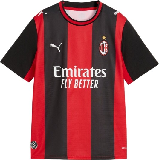 PUMA Acm Home Jersey Replica Jr Black 128 PUMA Acm Home Jersey Replica Jr Black 128