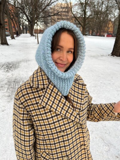 LYKKE balaklava 2 lys blå LYKKE balaklava 2 lys blå