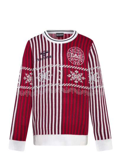 Hummel Dbu Christmas Sweater 23 Kids Red 104 Hummel Dbu Christmas Sweater 23 Kids Red 104