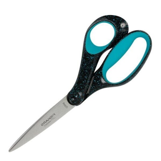 Fiskars Studentsaks venstre 15+ år 20 cm turkisprikket Fiskars Studentsaks venstre 15+ år 20 cm turkisprikket