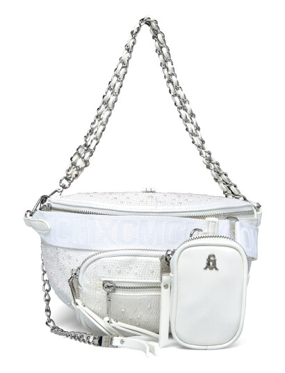 Steve Madden Bmaximap Crossbody Bag - White - ONE SIZE