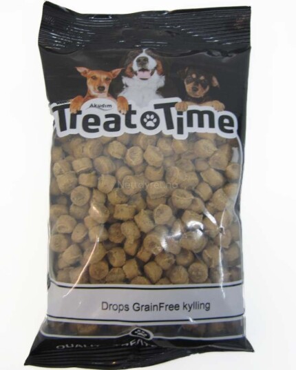 Akudim Treat Time Godbit Kylling - 200g