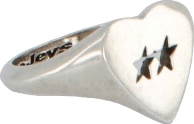 TwoJeys Icon Heart Ring Ring Sølv 62
