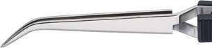 Knipex Korspincett 929590 160mm, Böjd Platt, Rostfri