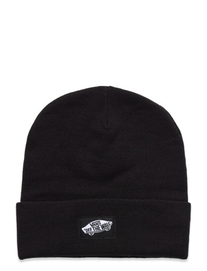 VANS Classic Tall Cuff Beanie - Black - ONE SIZE VANS Classic Tall Cuff Beanie - Black - ONE SIZE