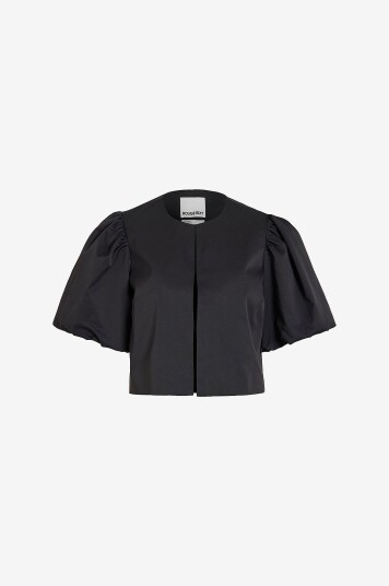 Rouge Edit - Bluse Roudetta 2/4 Short Blazer - Blå