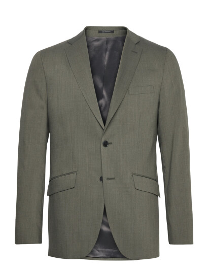 Lindbergh Black Technical Stretch Blazer - Combi Su - Khaki green - 50