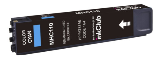 inkClub MHC110 Blekkpatron, erstatter HP 973X, cyan, 7.000 sider
