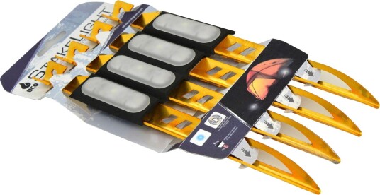 Uco teltutstyr StakeLight teltplugger med LED lys 23 cm 4 stk
