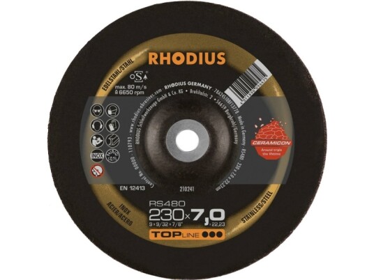Rhodius 210241 Rs480 Skrubskive 10 Stk Rhodius 210241 Rs480 Skrubskive 10 Stk