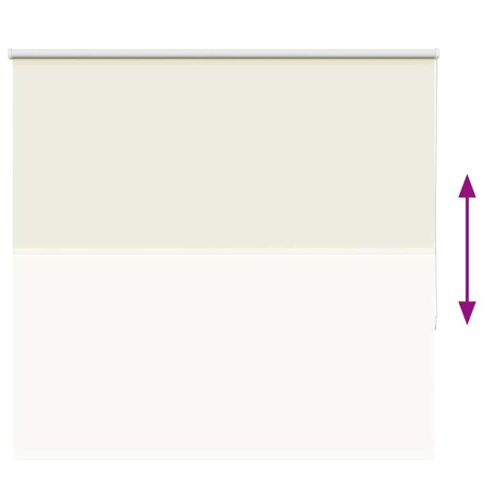 Rullegardin lystette 155x130 cm stoff bredde 151,6 cm polyester 8721158327215