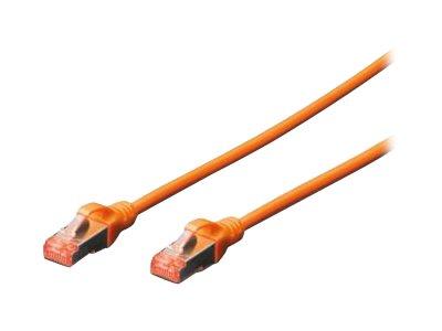 Digitus koblingskabel - 50 cm - oransje, RAL 2008