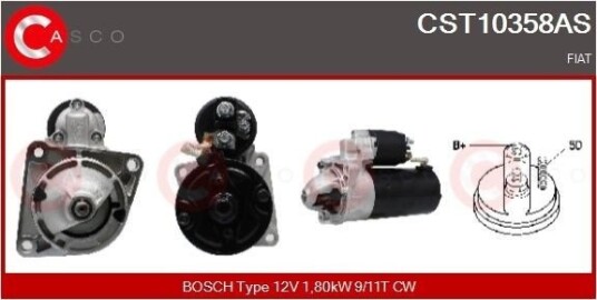 Starter CASCO CST10358AS
