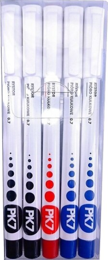 Rystor Kulepenner Pk7 0,7 Mm 3 Farger (5)