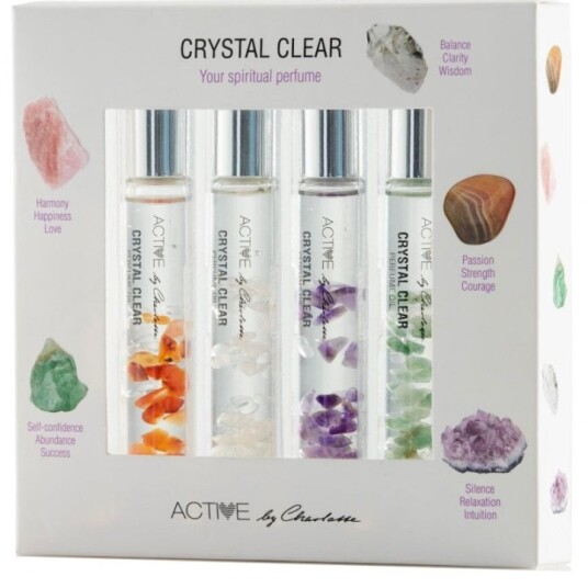Active by Charlotte Crystal Clear Parfume Set Active by Charlotte Crystal Clear Parfume Set