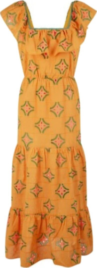 NAF NAF Dame Kjoler Oransje S,