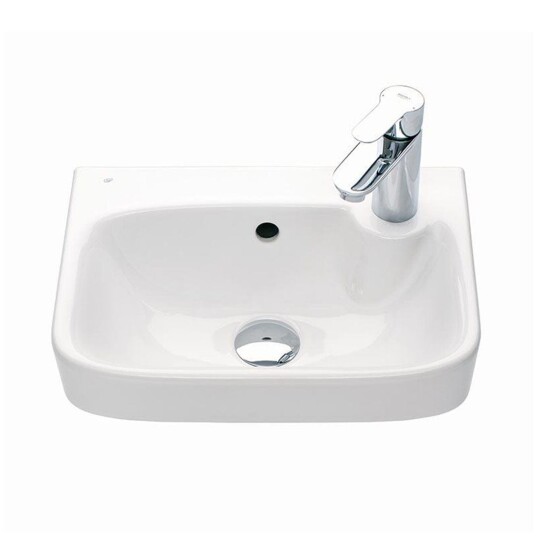 Porsgrund Glow 40 Square Asymmetrisk Vegg Hvit / 40cm Høyre GRO-6000177
