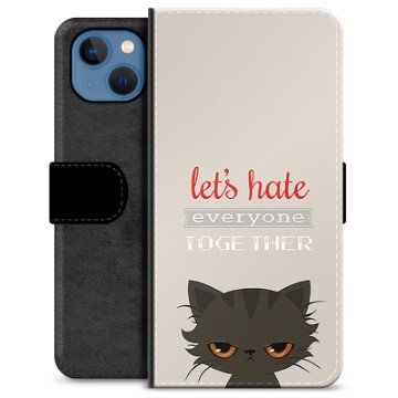 iPhone 13 Premium Lommebok-deksel Sint Katt