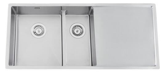 Nordic Tech Radius Kjøkkenvask 990x440 mm, Venstre, Rustfritt Stål