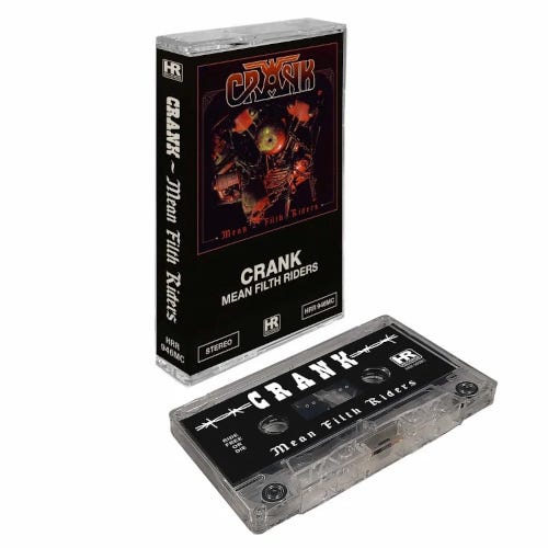 Crank  Mean Filth Riders  Kassett
