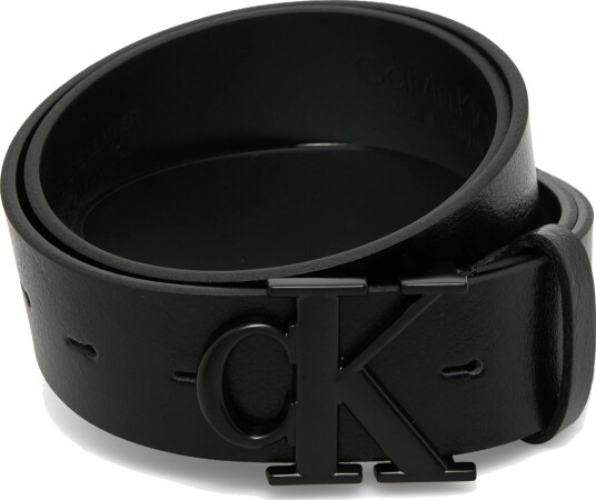 Calvin Klein Ck Buckle Tumbled 35Mm - Black - 115 Calvin Klein Ck Buckle Tumbled 35Mm - Black - 115