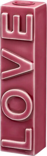 Anna + Nina Love Blossom Candle Holder PINK One Size
