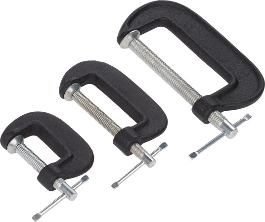 Hero-Tools Skruetvingesett 3 Deler C-type